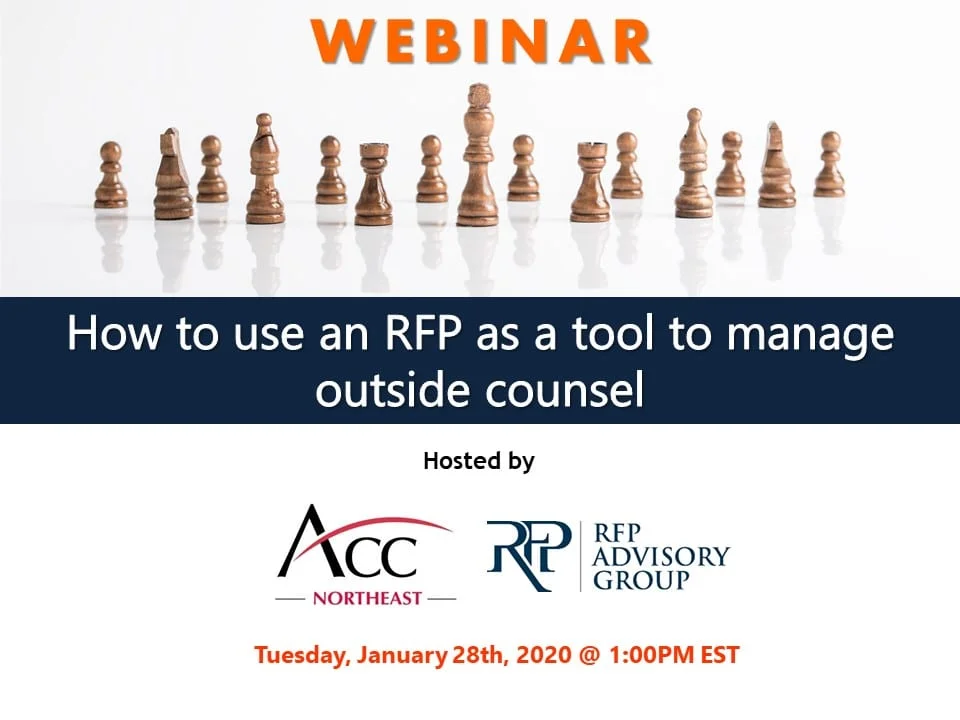 Matthew Prinn Webinar RFP ACC