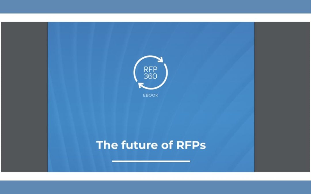 The Future of RFPs (RFP360 e-Book, Matthew Prinn Contributor)